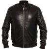 American MA1 Aviator Sheepskin Leather Flight Jacket - Image 5