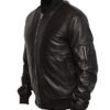 American MA1 Aviator Sheepskin Leather Flight Jacket